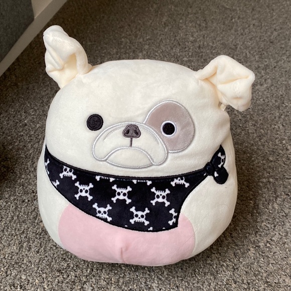 Squishmallows Toys Squishmallow 8 Elanor Skull Pirate Bandana Bulldog Puppy Dog Poshmark